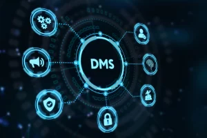 Darstellung eines DMS Systems mit einzelnen Modulen
