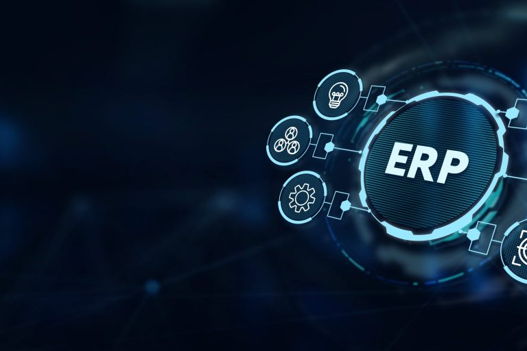 Darstellung eines ERP Systems