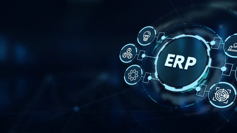 Darstellung eines ERP Systems