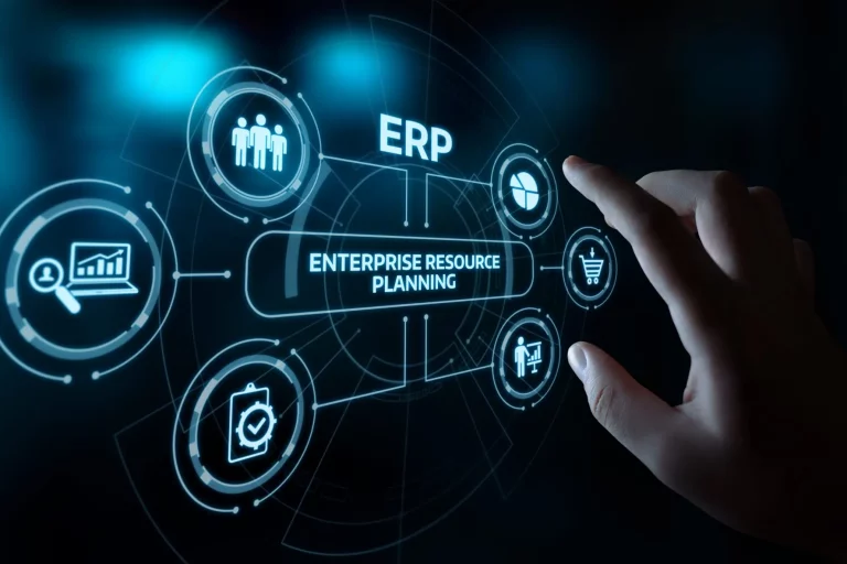 Enterprise Resource Planning ERP Corporate Company Management Business Internet Technology Concept Enterprise Resource Planning (ERP) – Unternehmensführung – Wirtschaft – Internet – Technologie – Konzept