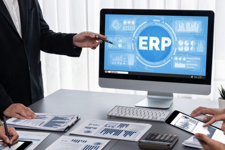 ERP-Software (Enterprise Resource Planning) für dynamische Unternehmen zur Planung der Marketingstrategie