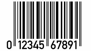 fiktiver Barcode
